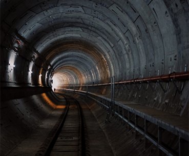 Tunnelling area at EXPO Ferroviaria