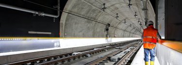 Tunnelling area at EXPO Ferroviaria