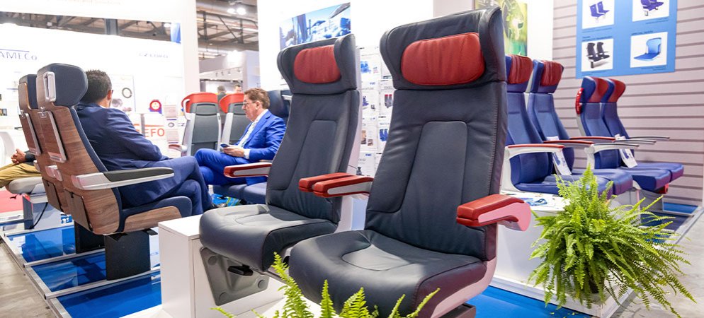 Passenger carriage interiors at EXPO Ferroviaria