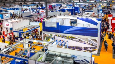 EXPO Ferroviaria image of the show floor